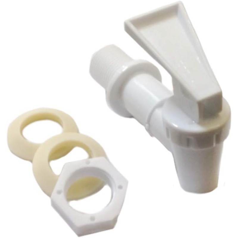BPA Free 3/4 Inch Water Spigot Food Grade Polypropylene W/ Washers Lock Nut New