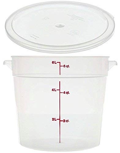 RFS6PP190 Camwear 6-Quart Round Food Storage Container with Lid