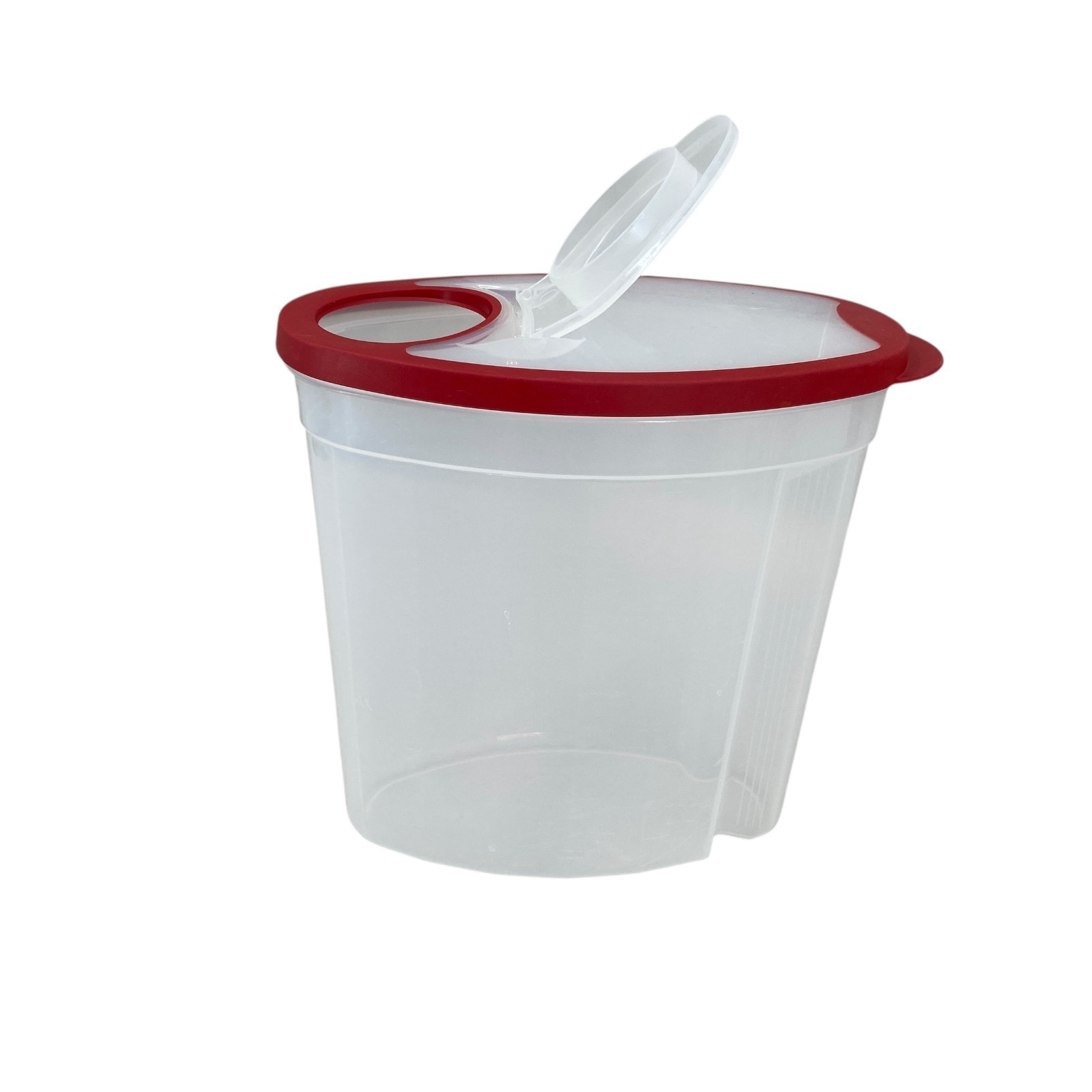Rubbermaid #5 Servin Saver Flex Seal 1.5 Gallon Cereal Food Container Red Lid