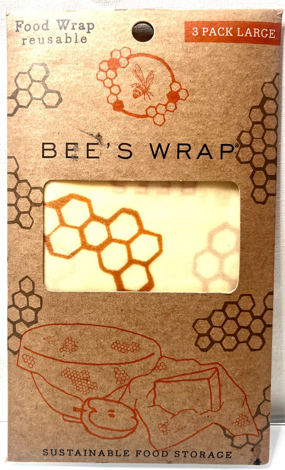 Large 3 Pack Made In The Usa With Organic Certified Cotton Plastic And Silicone