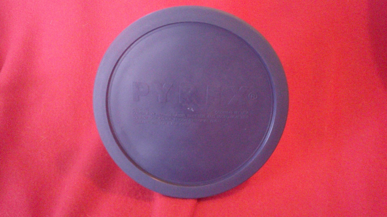Pyrex 7203 7Cup Glass Food Storage Bowl with 7402-PC Blue- Food Storage Lid