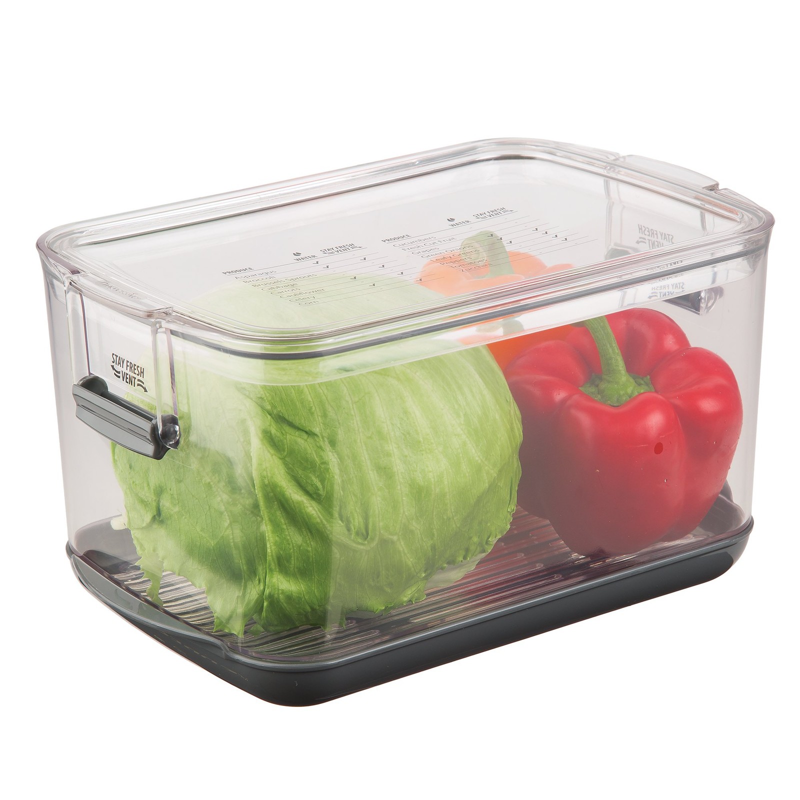 International Pks900 Prepworks Large Produce Prokeeper 5.6 Quart Clear