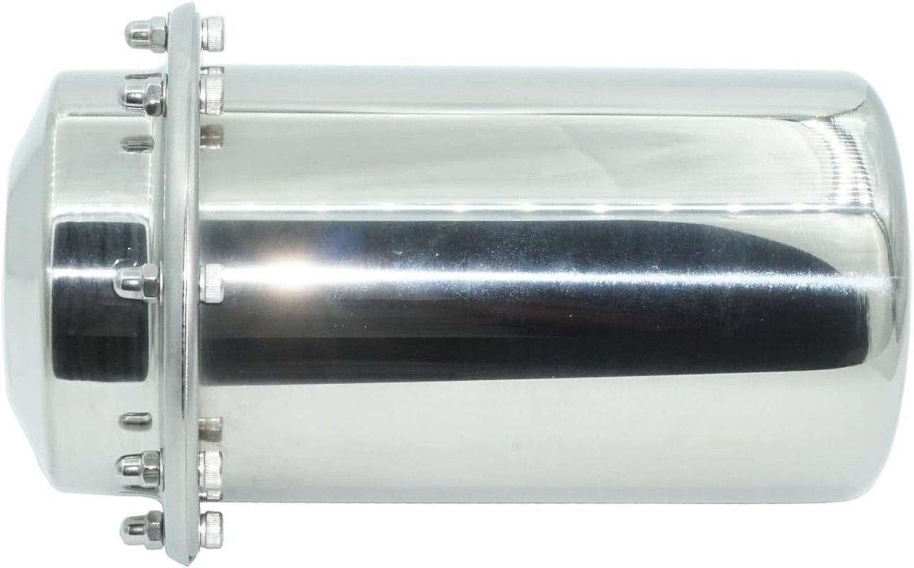 Stainless Steel Time Capsule Anti-Corrosion Waterproof Storage Container for Kee