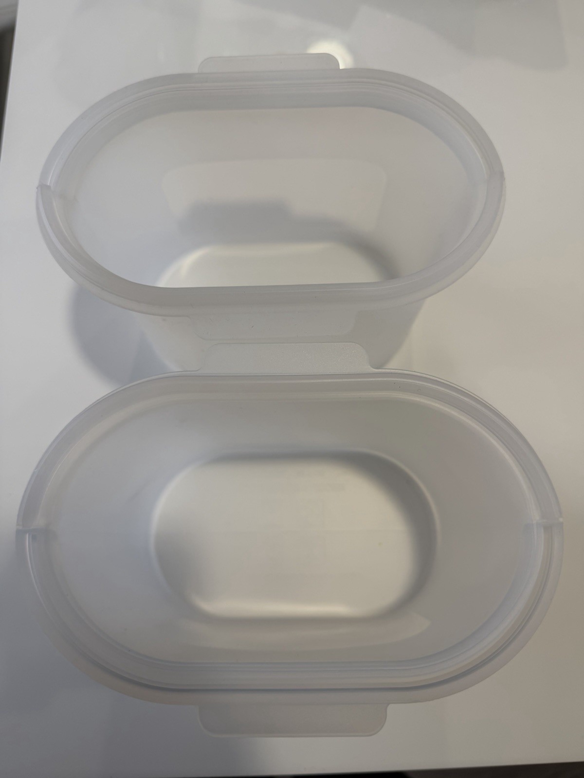 2 Pack 1000ml Reusable Silicone Food Storage Containers – BPA Free Airtight new