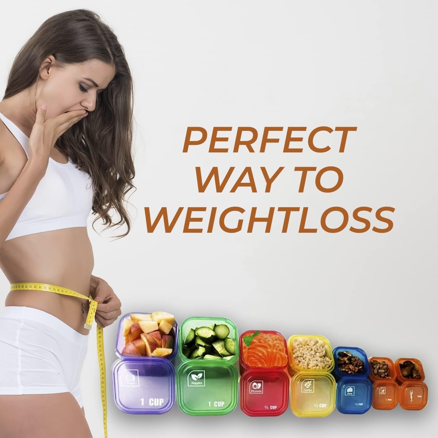Portion Control Container and Food Plan – 21 Day Portion Control Container Ki…