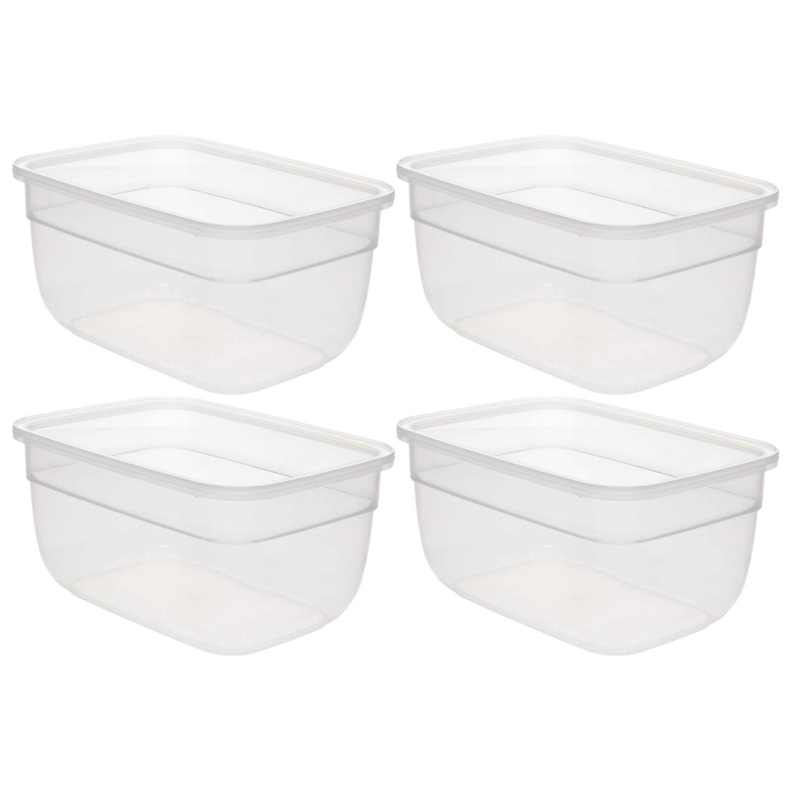 Snapware 8602R-D 5 Cup Total Solutions Plastic Food Storage Containers (4-Pack)
