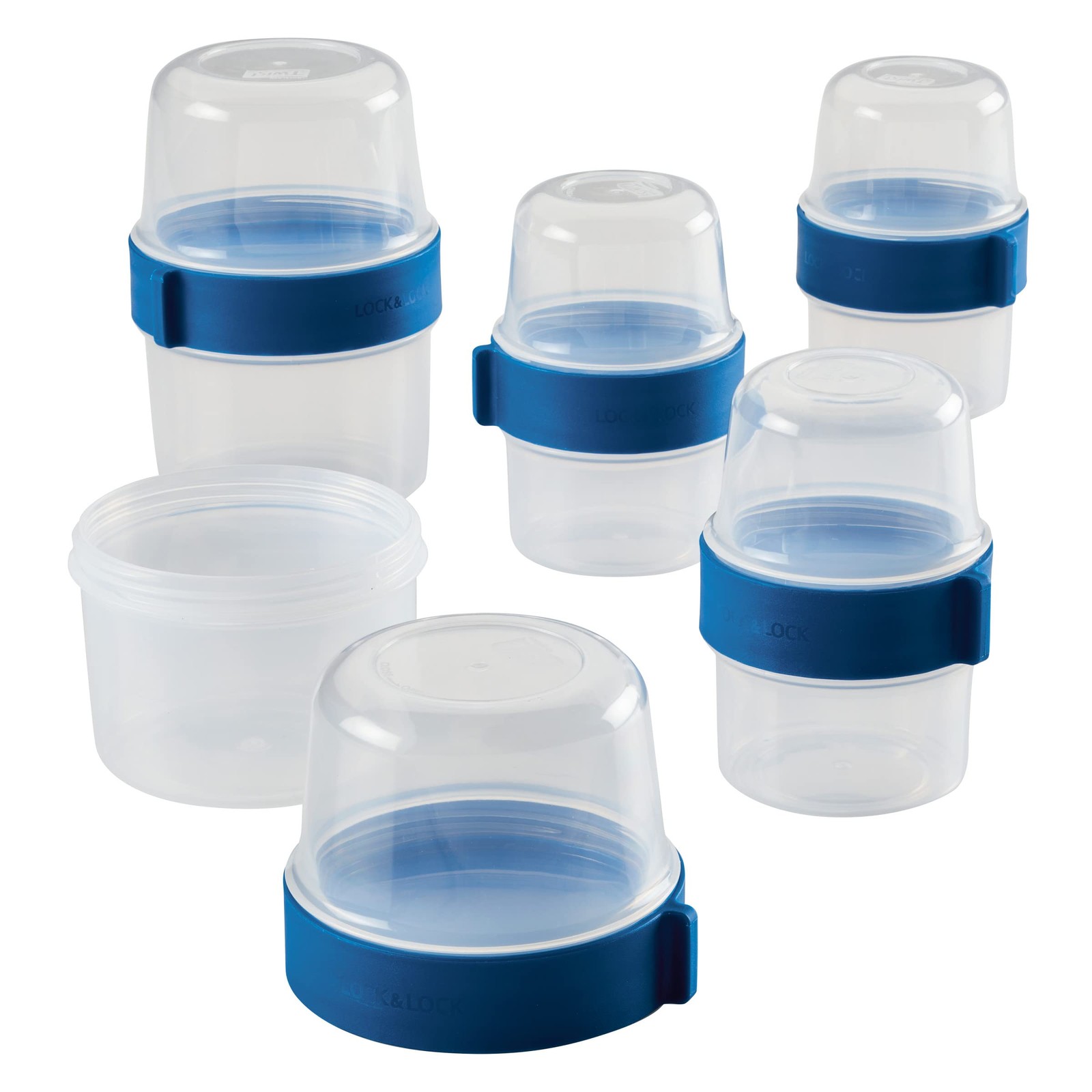 LOCK & LOCK Easy Essentials Twist Way Food Storage Container, BPA-/Dishwasher…