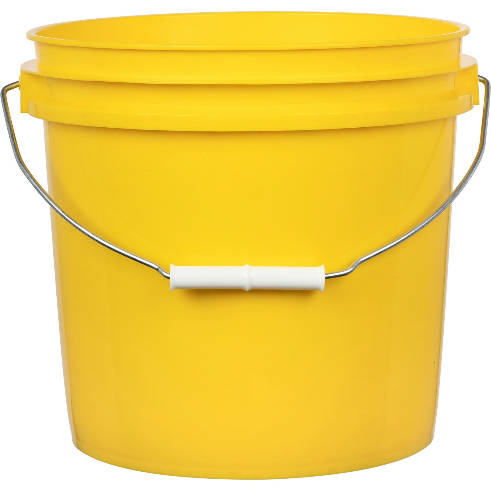 2 Gallon Plastic Buckets pails with Lids Food Grade BPA Free ( 3 Pack) 3-color