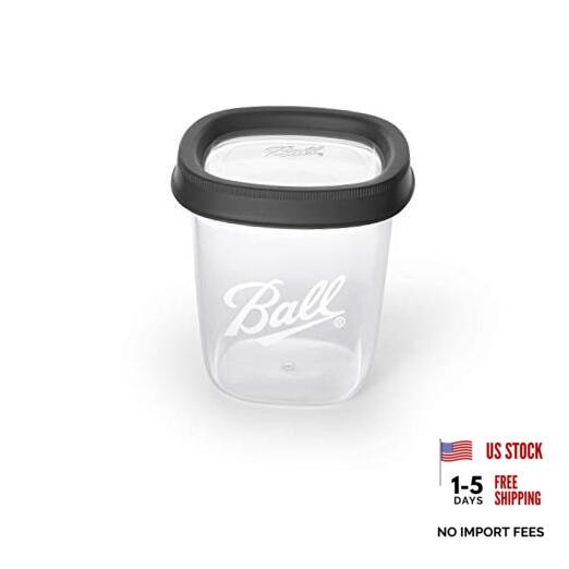 Jar Plastic Freezer Jars 16-Ounces (2-Count)