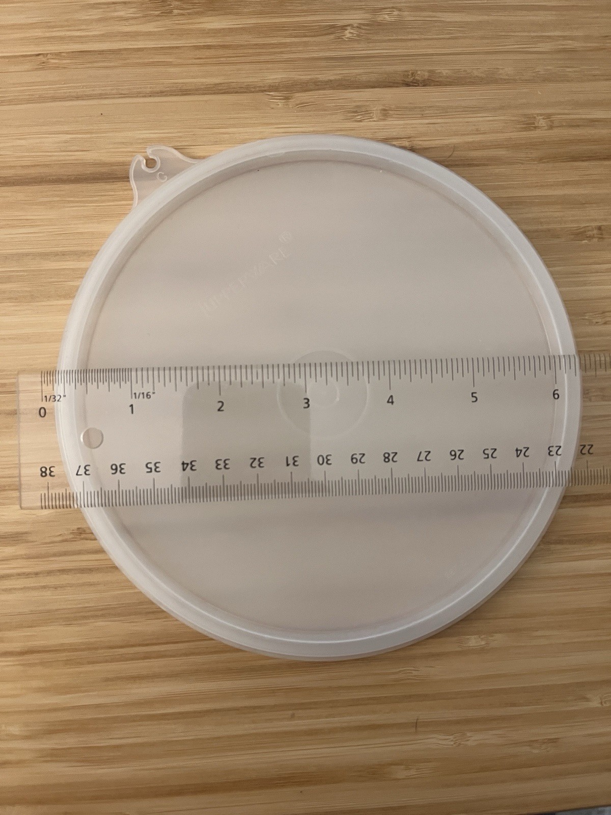 6.5″ Clean Flat 227-21 Sheer Round C Tab Tupperware Replacement Seal Lid