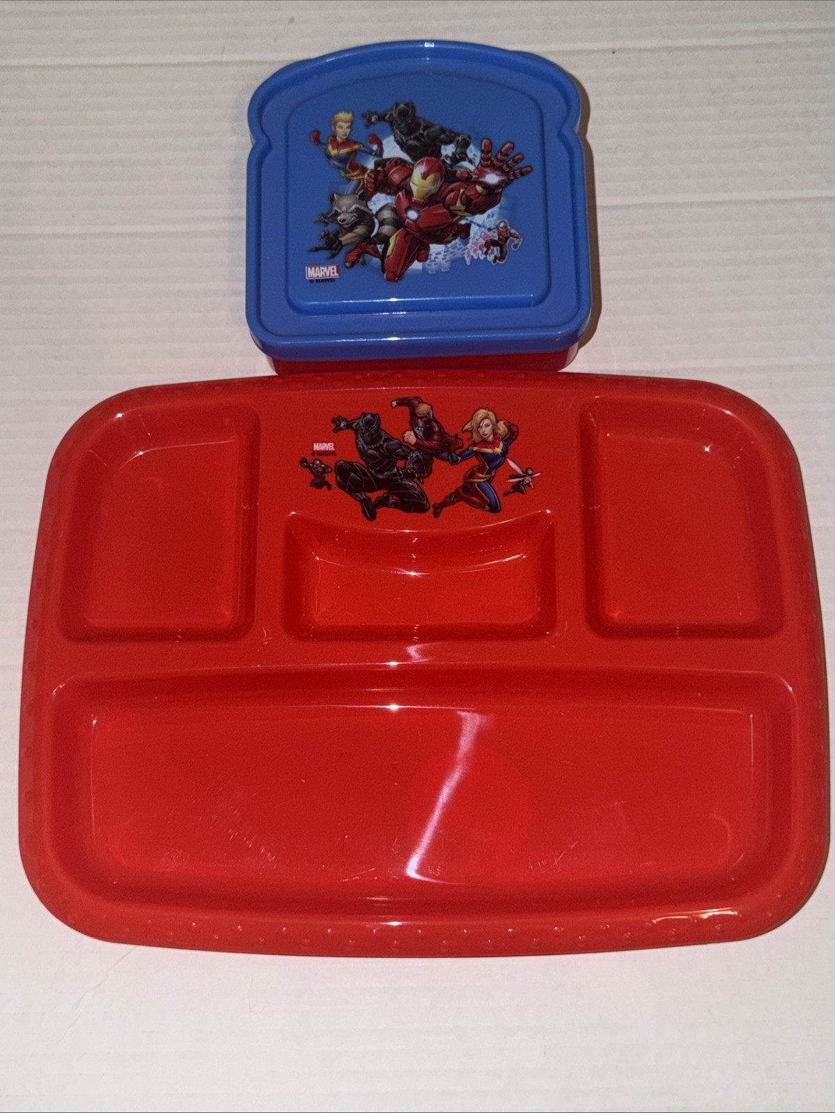 Marvel Avengers Sandwich Keeper-Iron Man, Black Panther, Captain Marvel, Ant Man