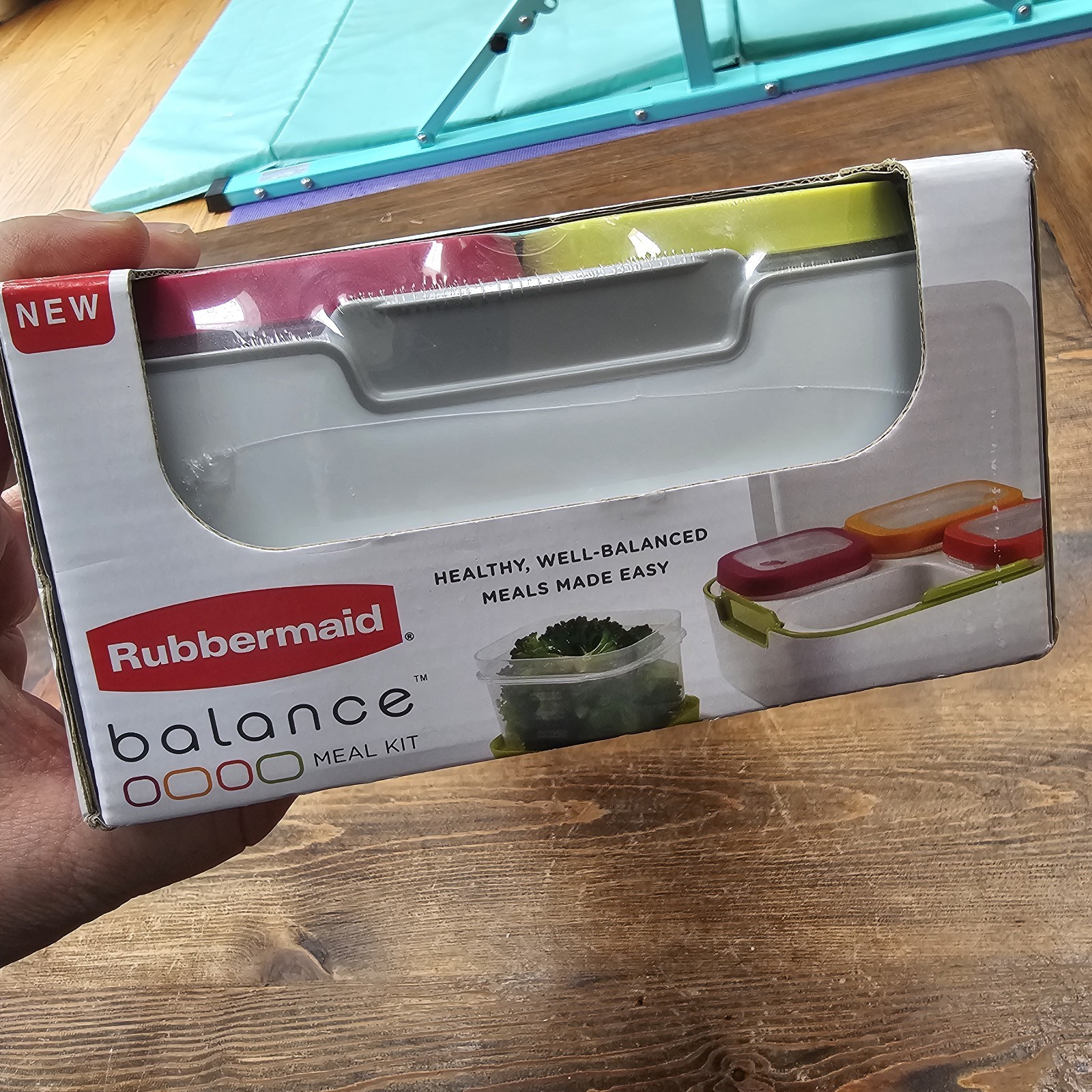 Rubbermaid Balance Meal Planning Kit 2 Kits New In Box Plus Meal Planning Guide