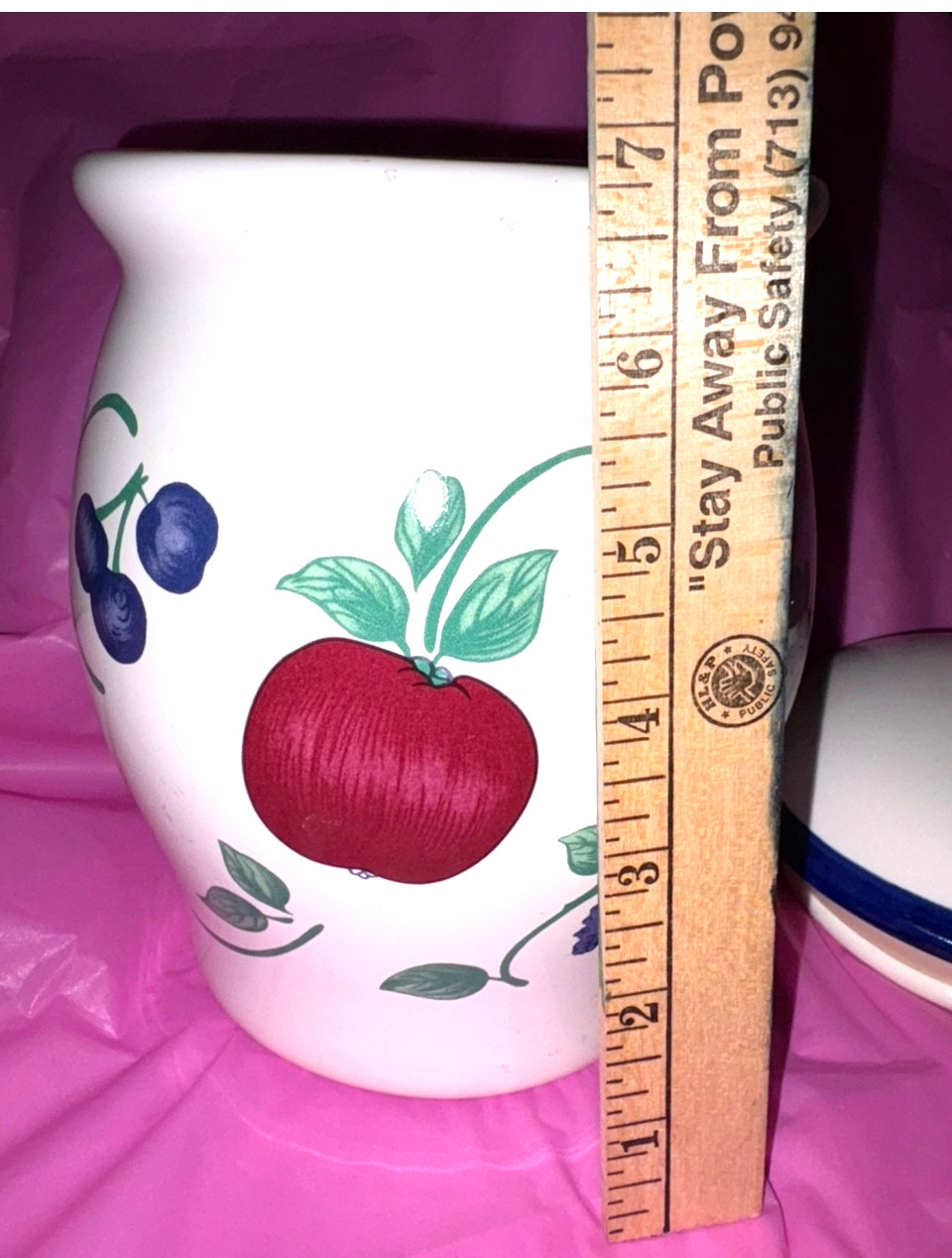 Princess House Orchard Medley Canister