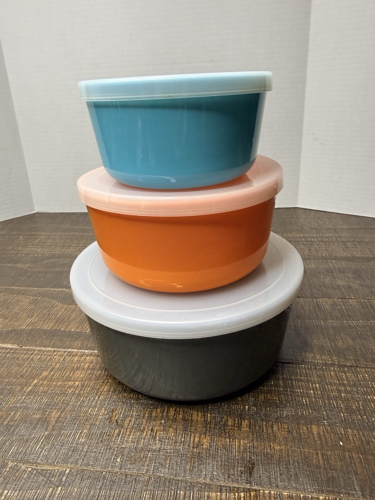 Ozark Trail 6 Piece Food Storage Set 3 Bowls 3 Lids