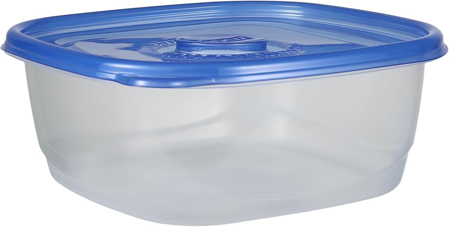 Family Size 104 oz Food Storage Containers – Snap Lid, Dishwasher Safe, 3 Count