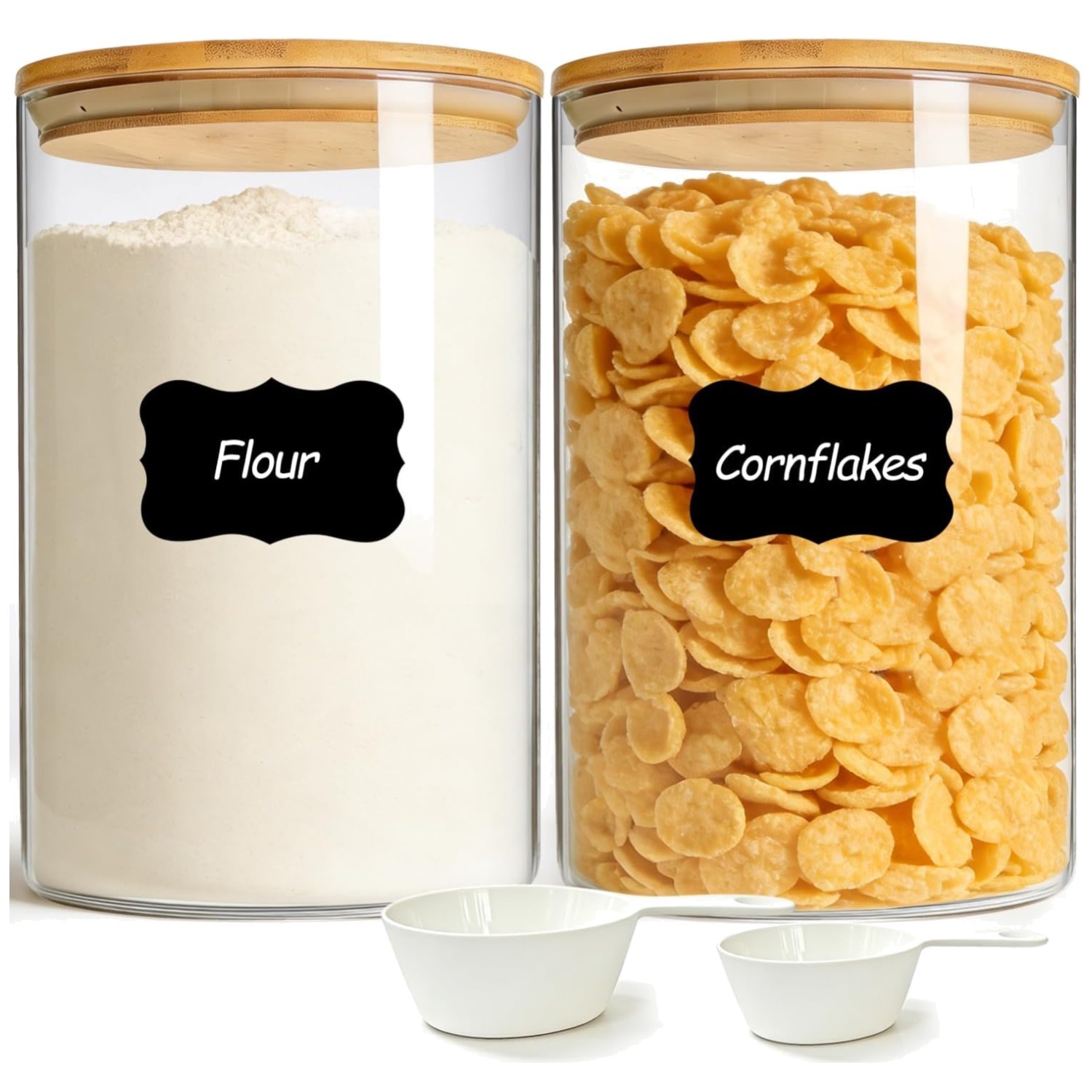 1 Gallon Wide Mouth Glass Jars – Pantry Storage Solution