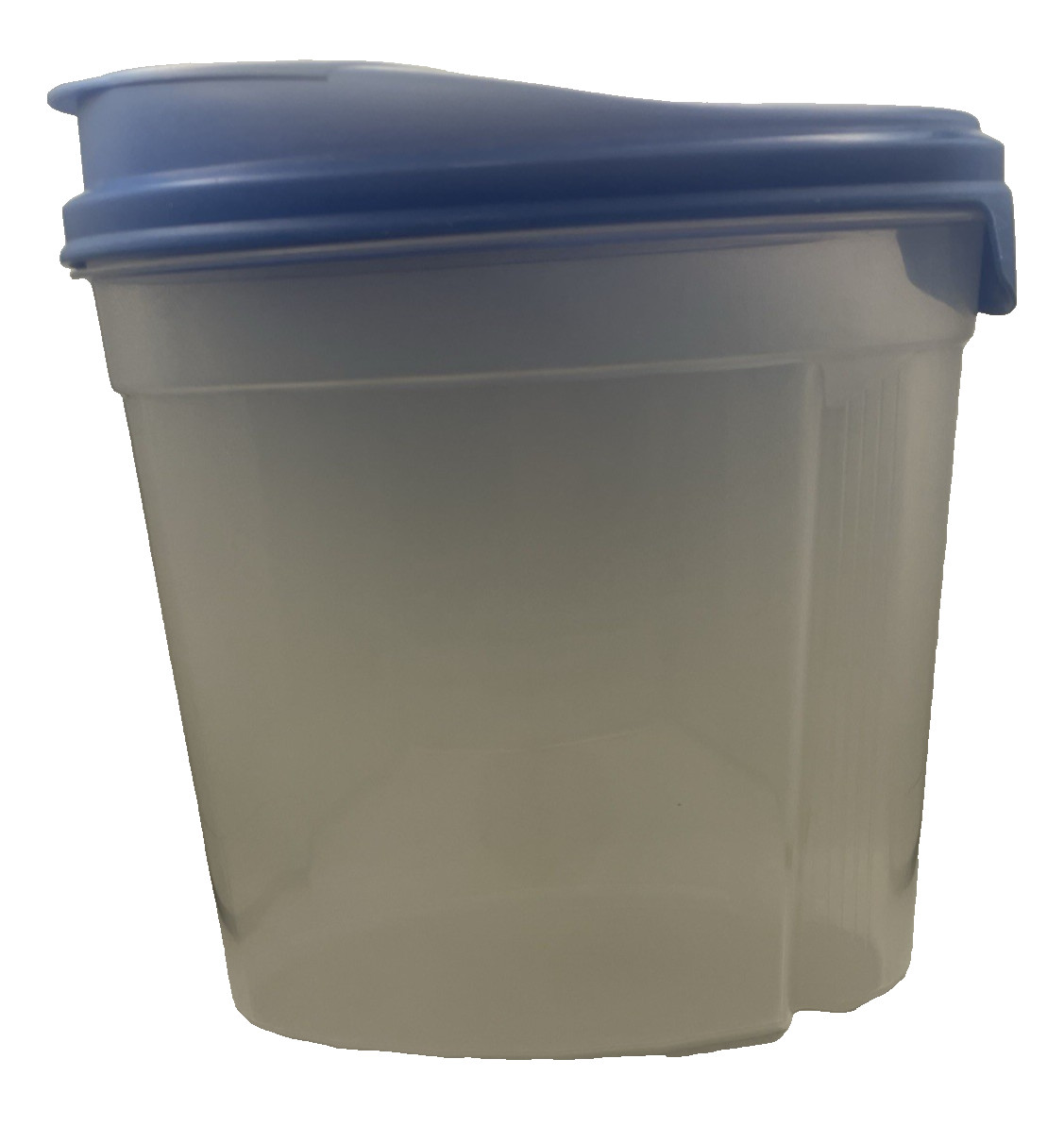 Rubbermaid Vintage Servin’ Saver Cereal Food Storage #4 BLUE Lid 3.5 qt 556-I-1
