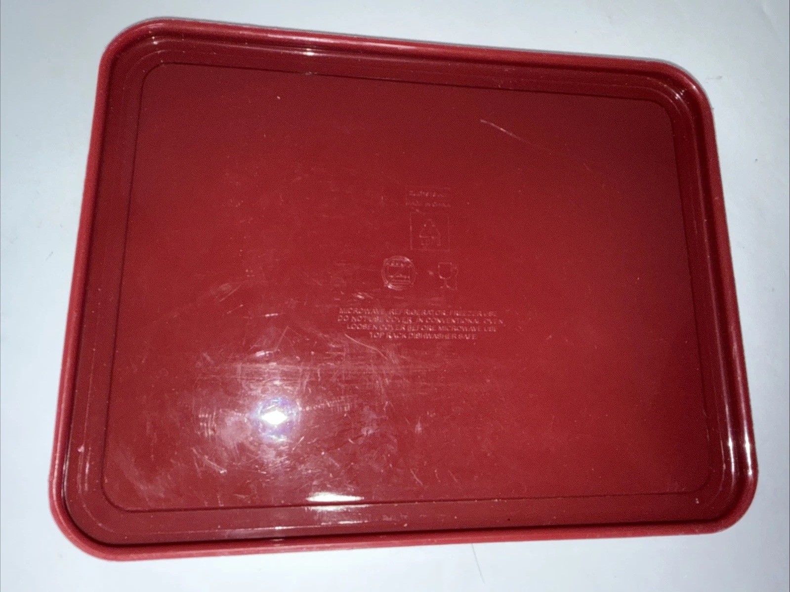 Anchor Hocking 6 Cups Replacement Lid Red ￼Lid19 13–AH 8 3/4” X6 3/4”