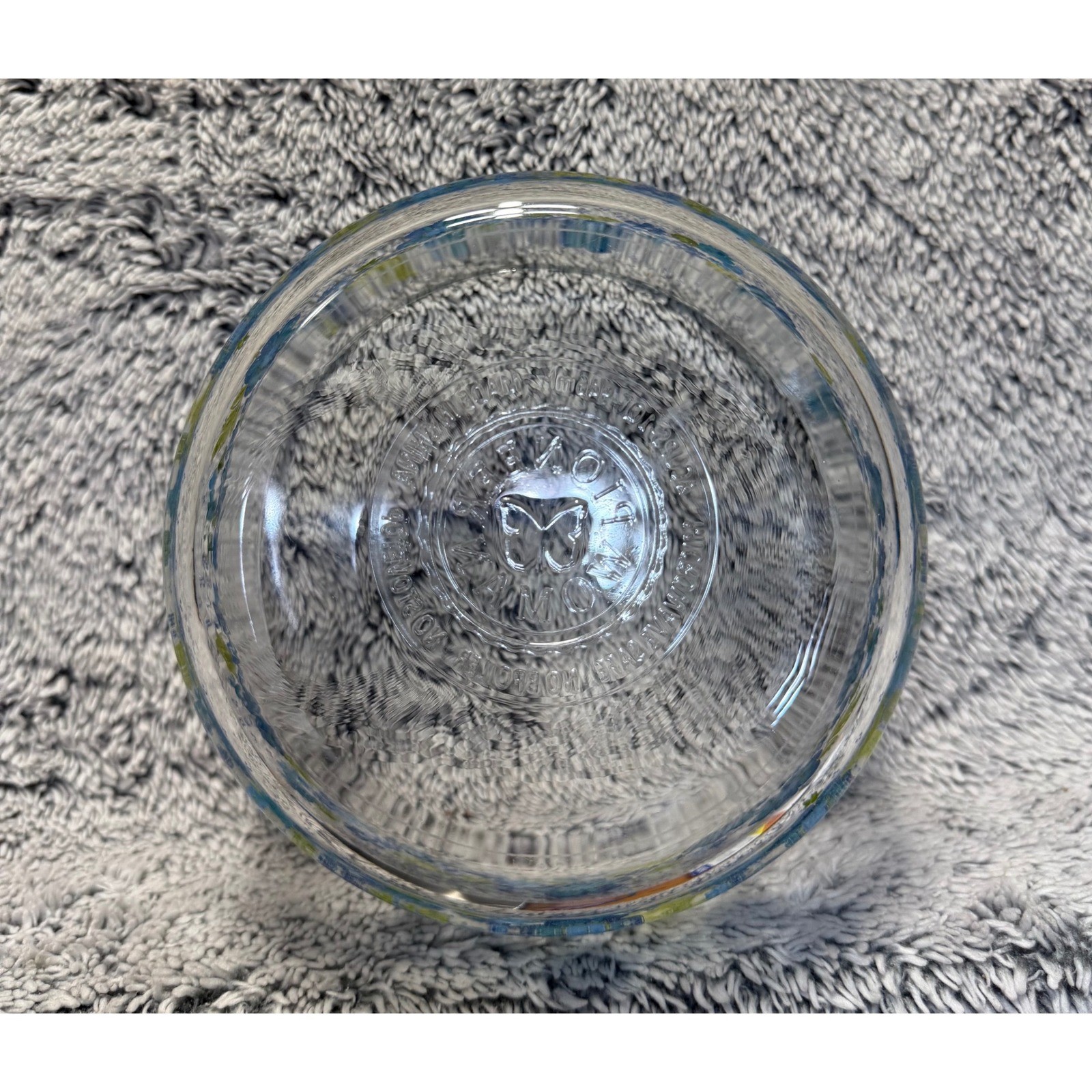 The Pioneer Woman Dazzling Dahlias Glass Storage Bowl 4 Cups 1 Qt No Lid Floral