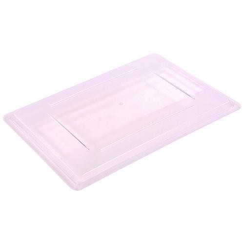 Carlisle Polycarbonate Food Storage Container Lid, 18x26x1.28, Clear, Plastic