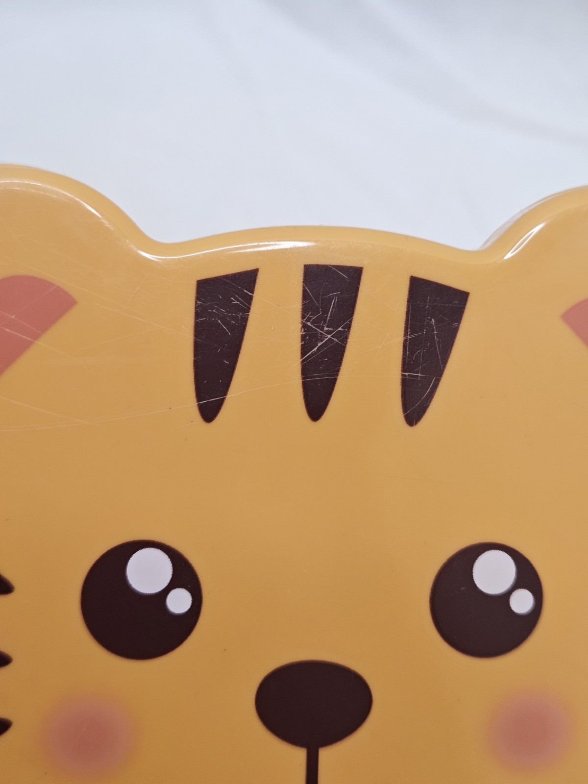 Cute Tiger Kids Snack Box Set Nesting Lunch Food Storage Containers Stacking 2pc