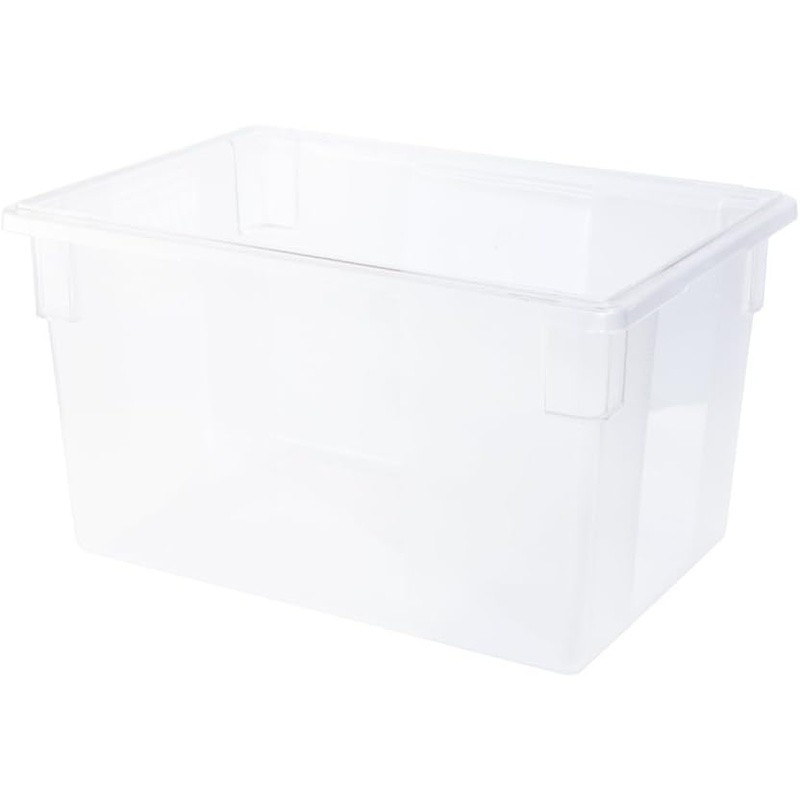 Clear Polycarbonate Storage Totes Freezer Dishwasher Safe W/ Date Control Panel