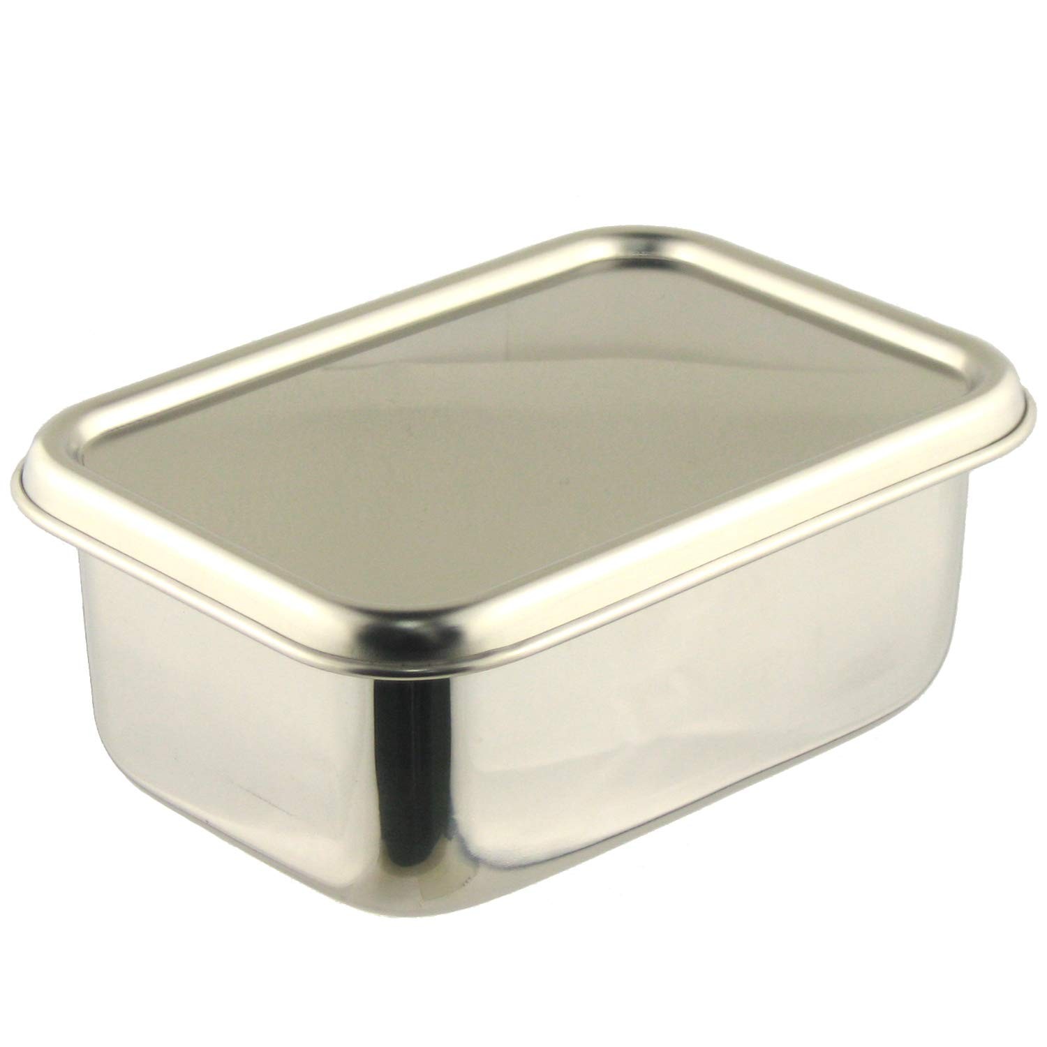Nagao Set of 16.2cm Rectangular Storage Containers with Lids (Size S)