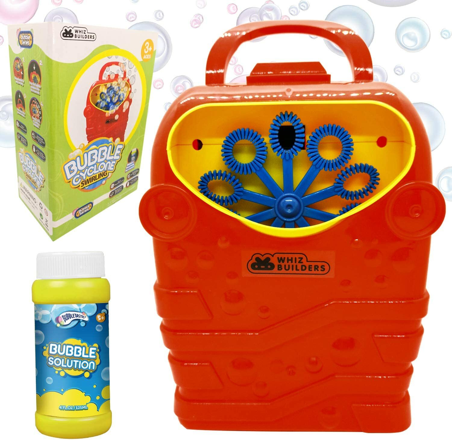 Bubble Machine Automatic Bubble Maker with Bubble Solution Refill