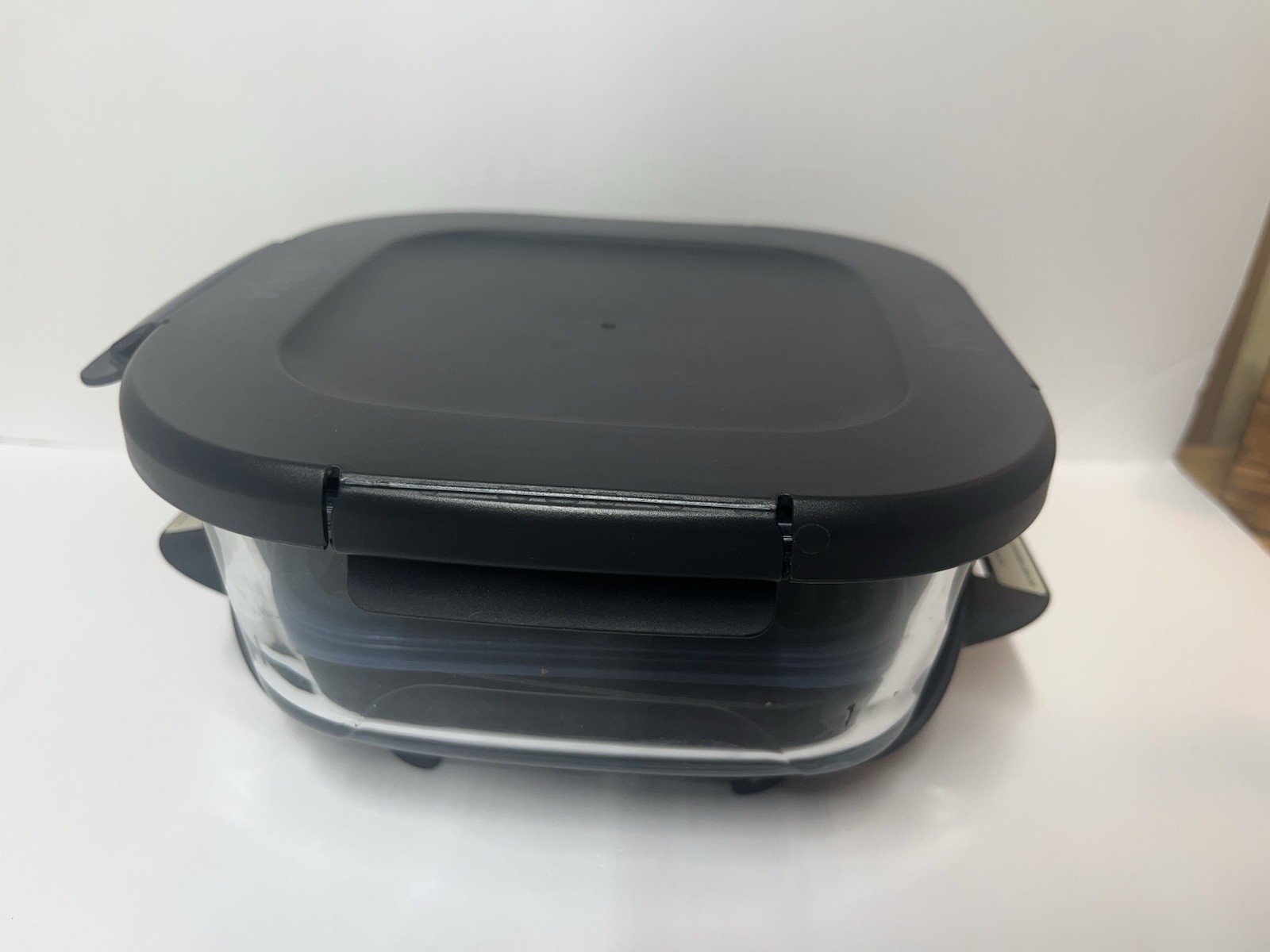 Ninja CRISPi 6 Cup/1.4L Glass Food Storage Container Set w Lid & Insert