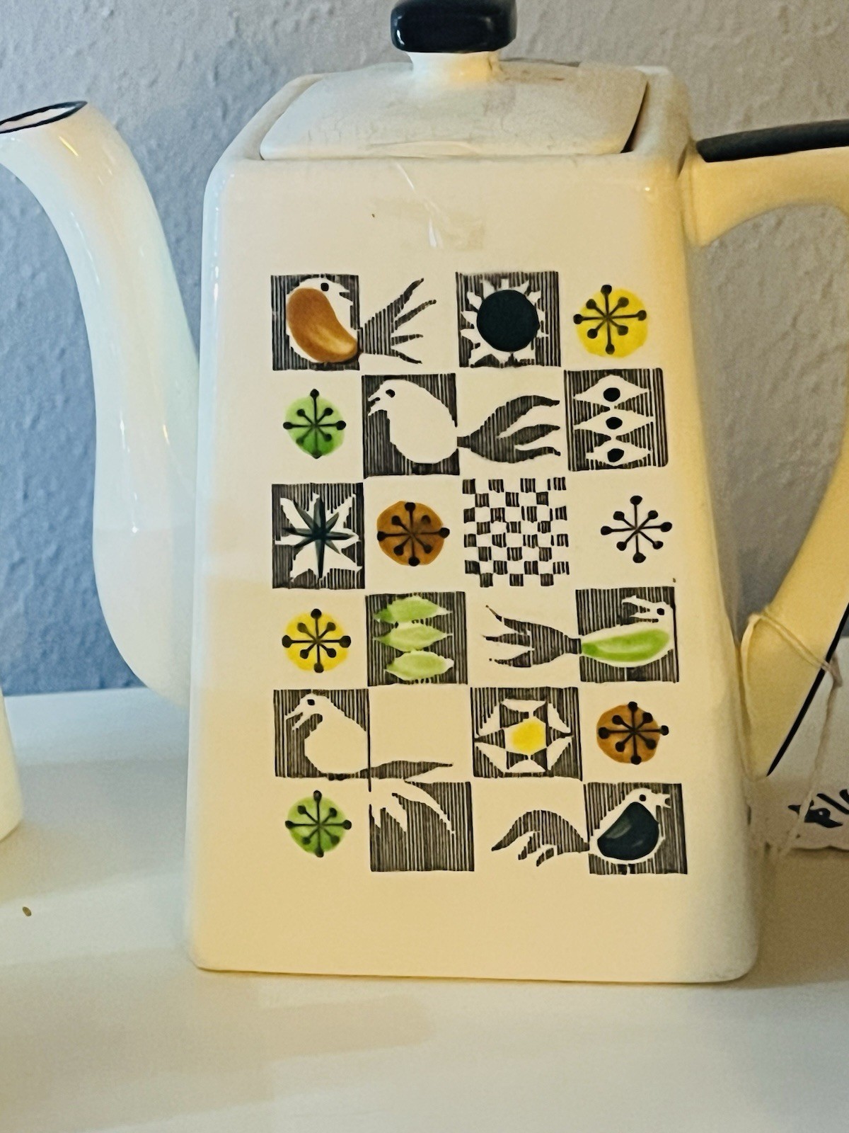 Hand Painted Kitchen Set Antique Pacific Japan Vintage Set of 4 Pacfic