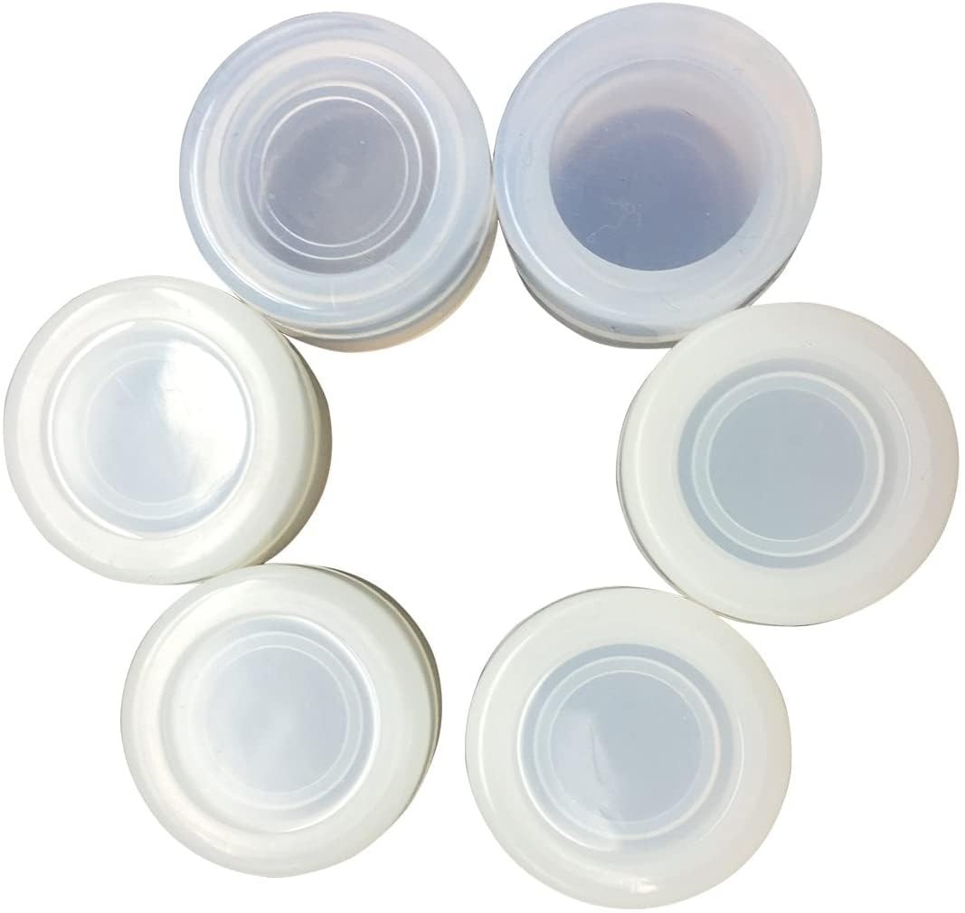 Gentcy Silicone 5ml Lots Silicone Container Box 18 colors 100pcs