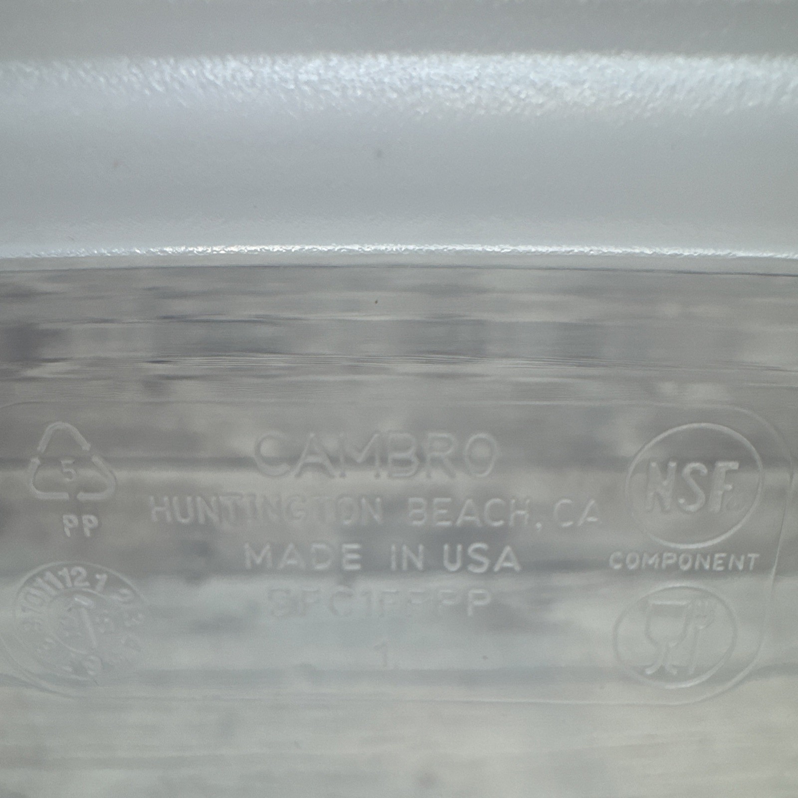 Cambro CamSquare FreshPro Seal Cover SFC1FPPP190 – 6 Pack New in Box