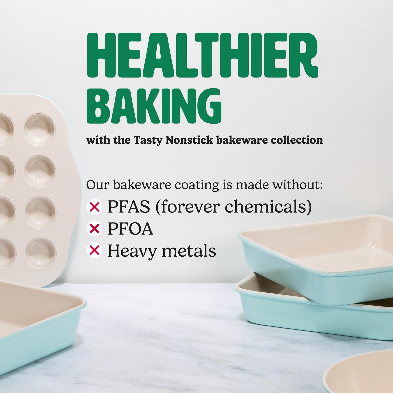 Solutions Bakeware, 13-Inch x 9-Inch 2-Section Roasting Pan, Durable Carbon S…