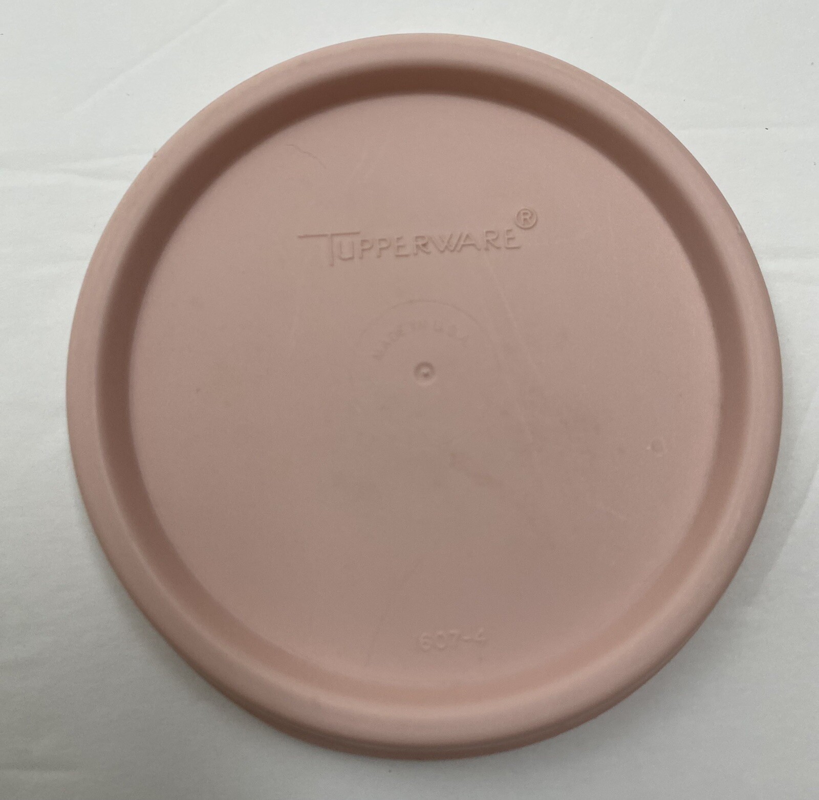 Tupperware 1661 Modular Mates Spaghetti Pasta Keeper & Pink Lid