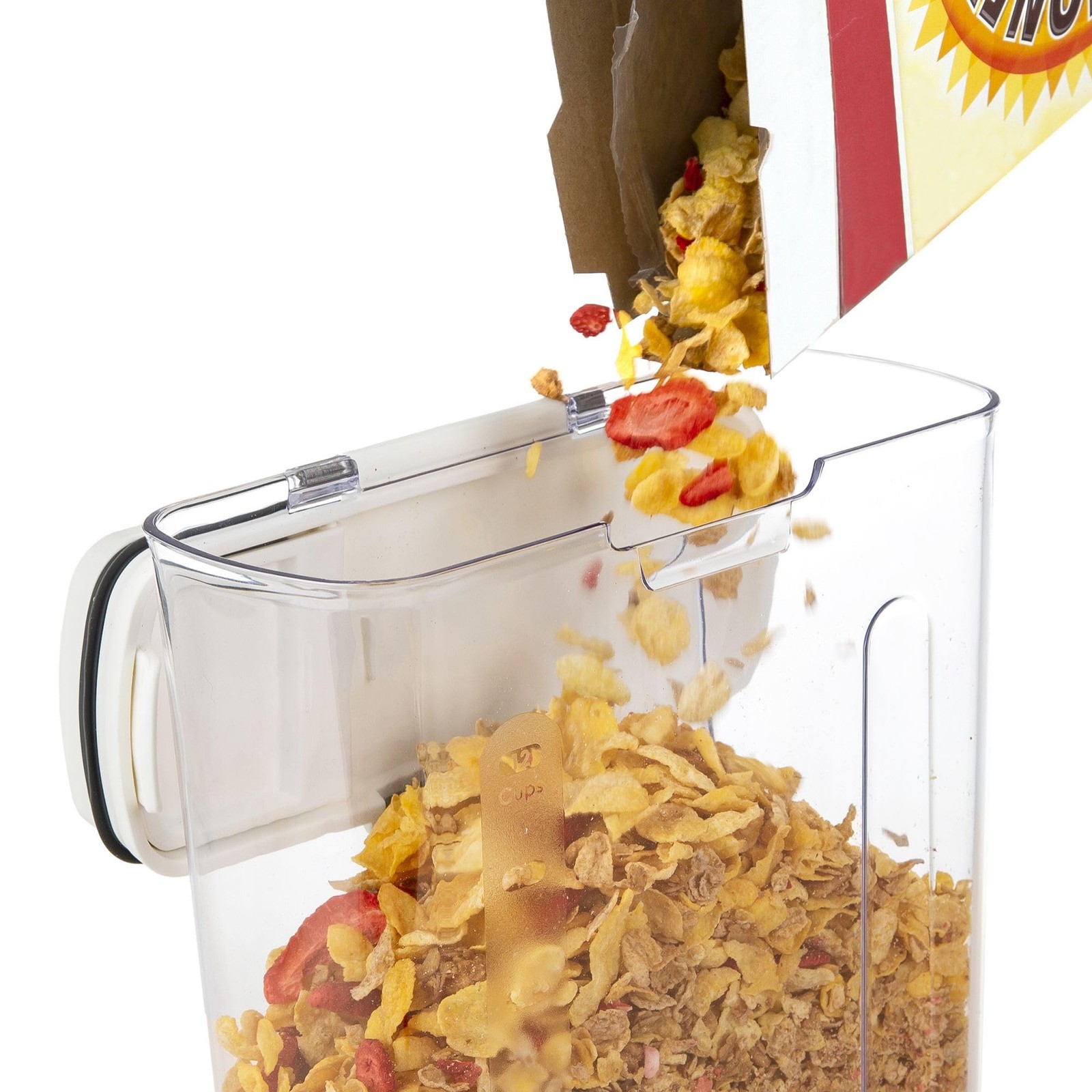 Cereal Keeper, 3-Quart, Airtight Seal, BPA-Free Plastic Storage Container