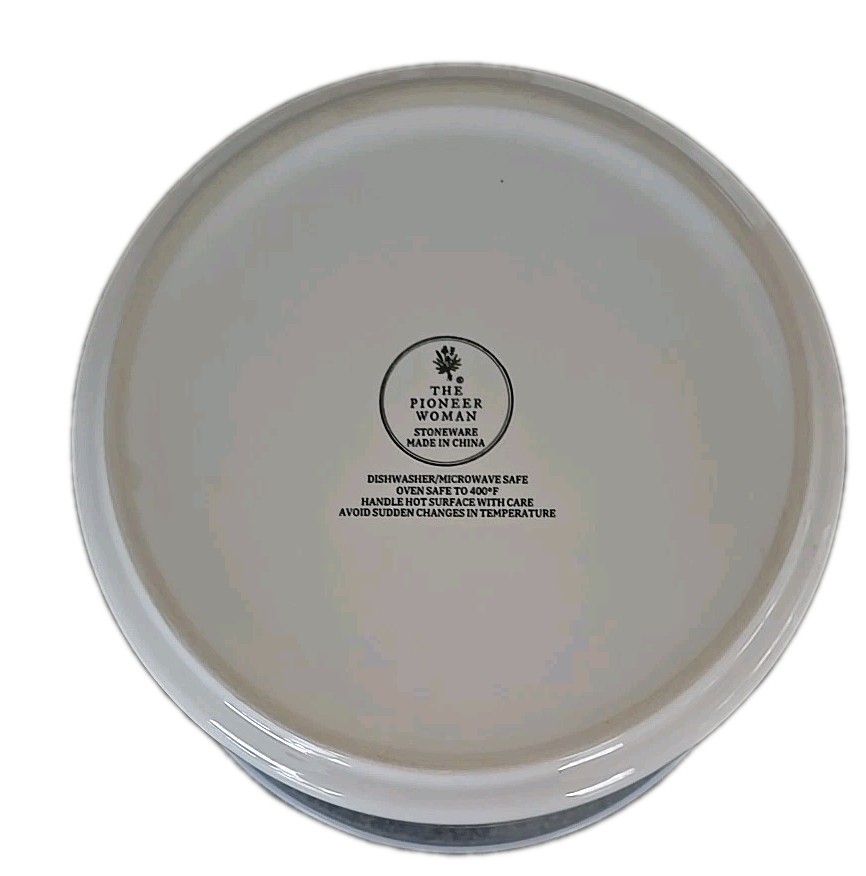 Pioneer Woman ~ Stoneware ~ 1.82 Quart ~ Food Storage Container ~ AGATHA Green