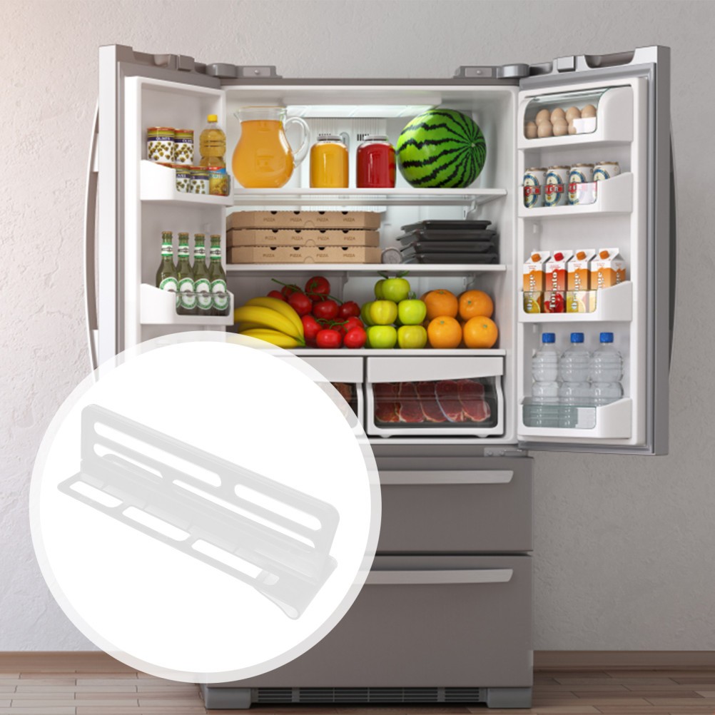 Plastic Refrigerator Partition Board Transparent Fridge Shelf Divider for Home