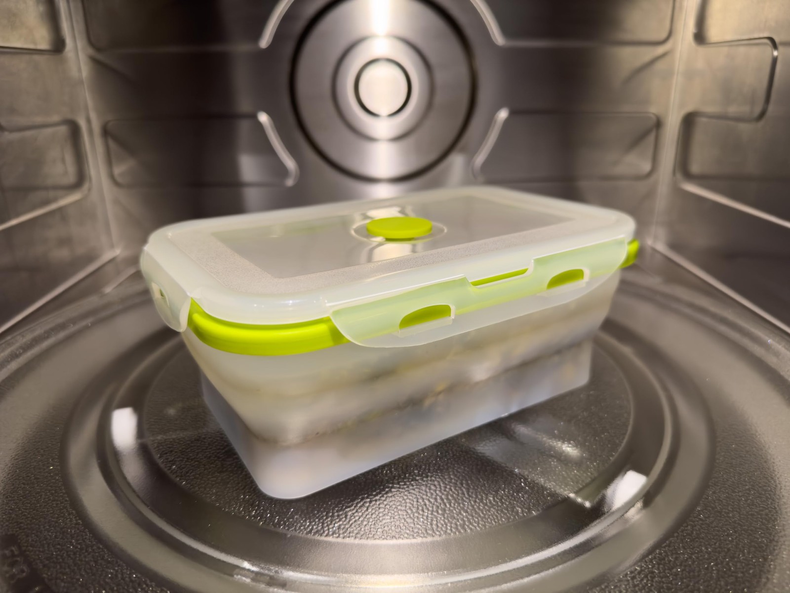 Collapsible Silicone Food Storage Containers – Rectangular Set of 4 with Airt…