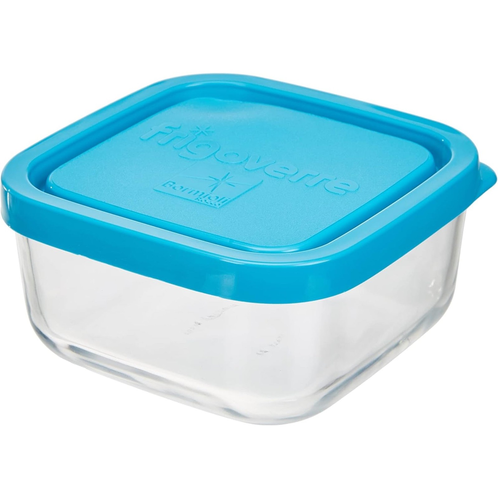 Bormioli Rocco Frigoverre 11.75 oz Square Glass Container with Lid – Italy Made