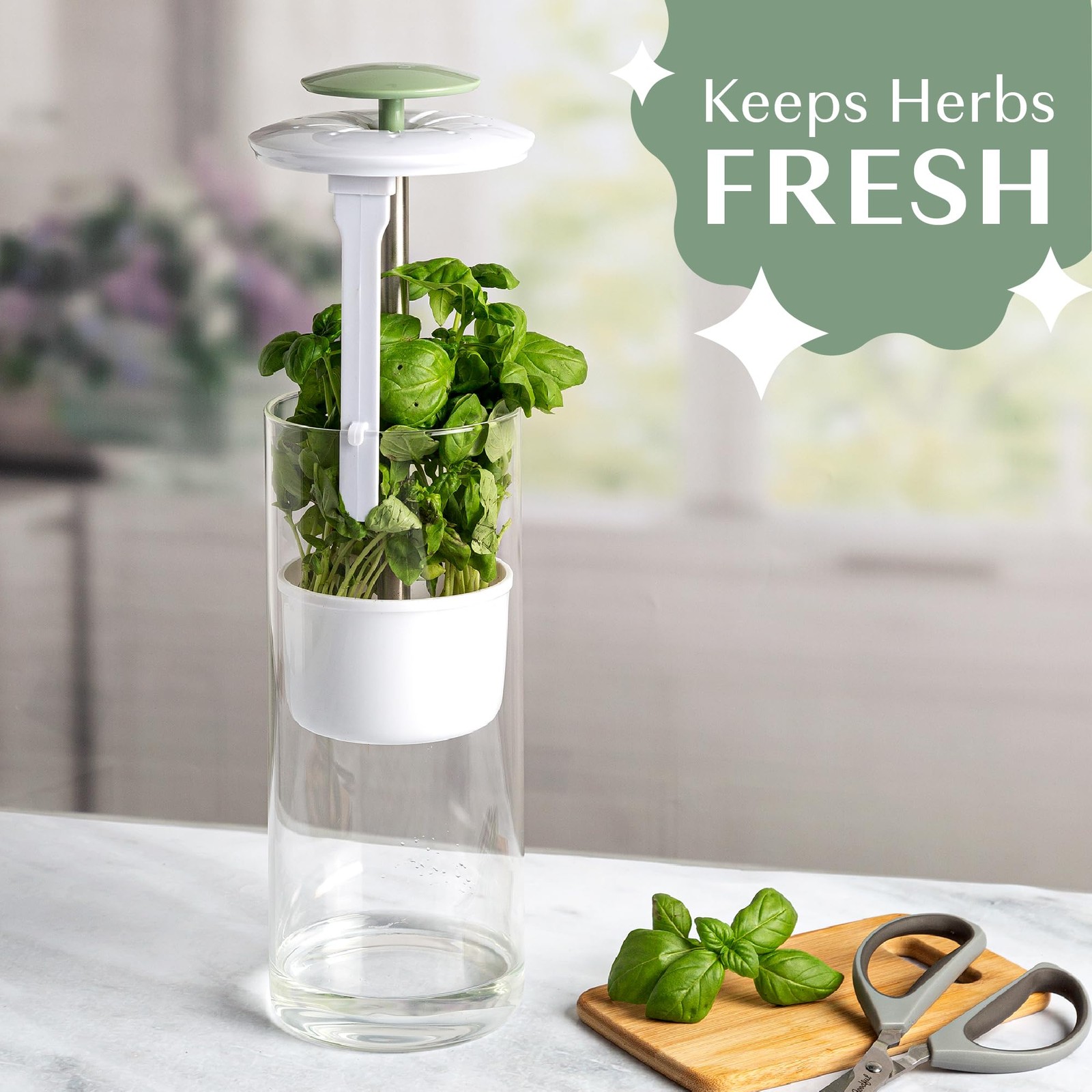 Herb Keeper Preserver, Designed for Optimum Breathable Airflow for Maximum Fr…