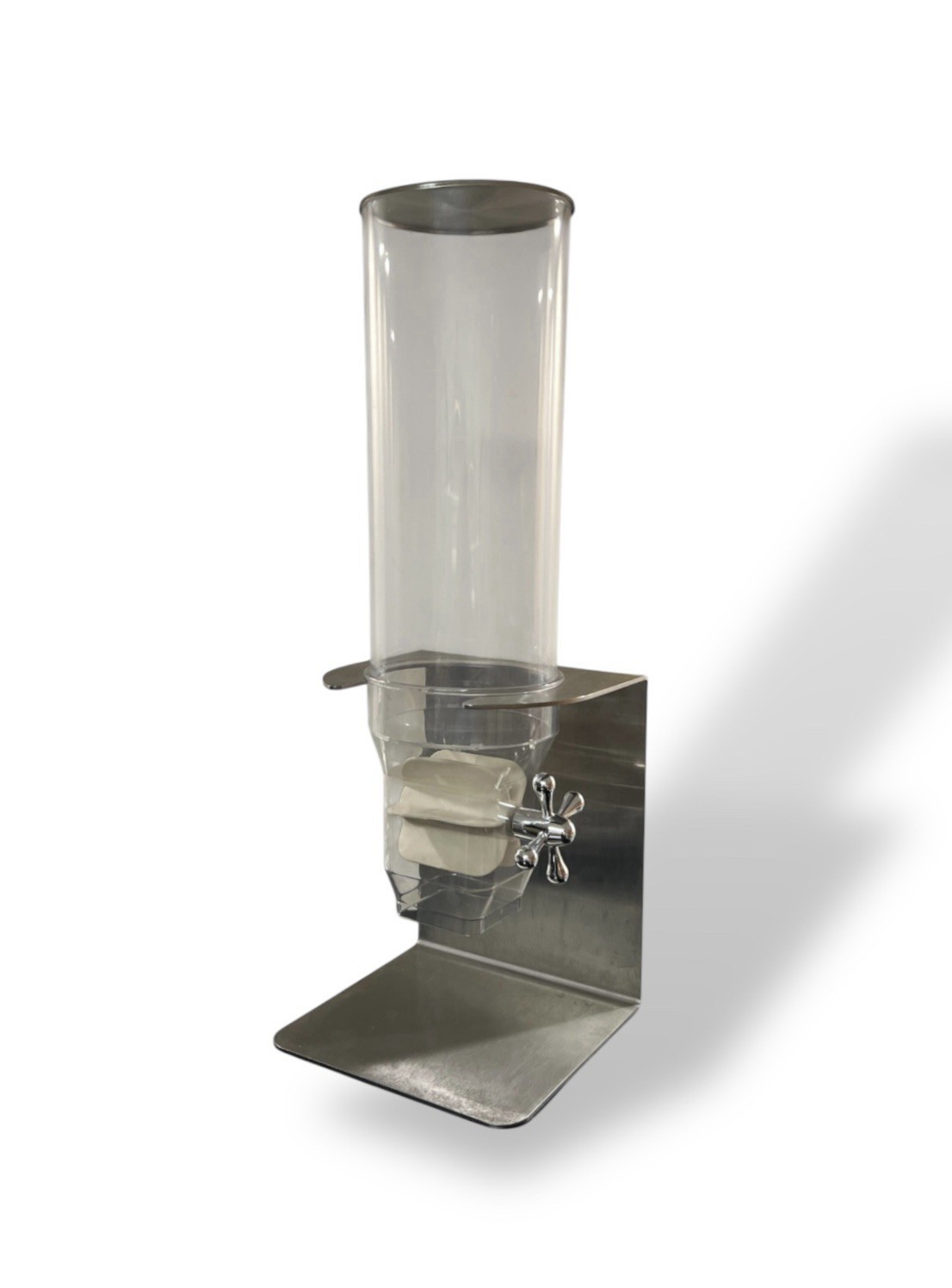 Commercial Cereal / Snack Dispenser – Countertop Controlled – Stainless Steel