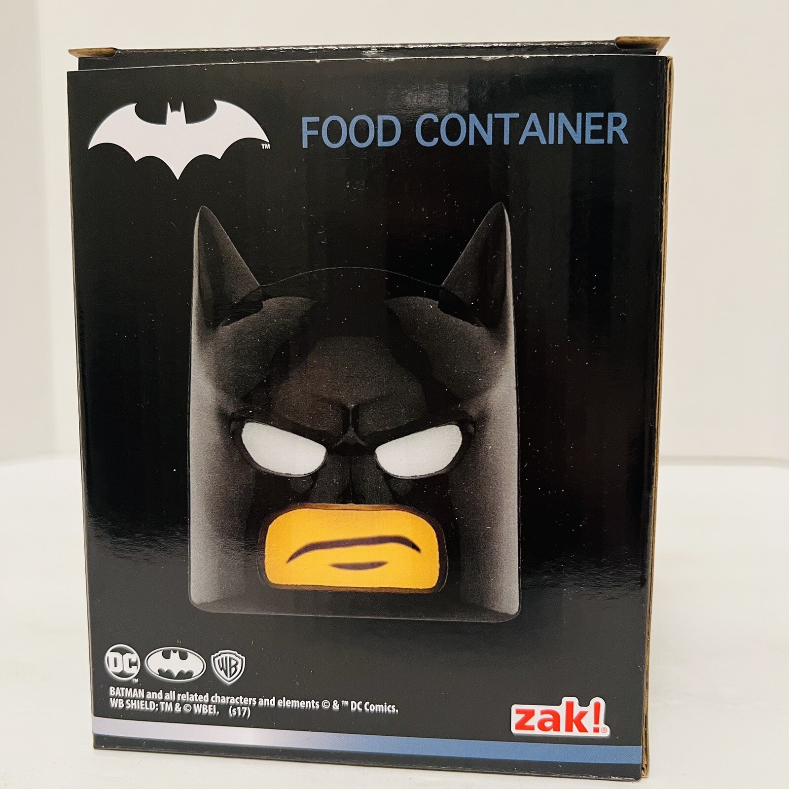 Batman DC Comics Lunch Box 10.5oz Food Container Hot or Cold Zak Designs Snacks