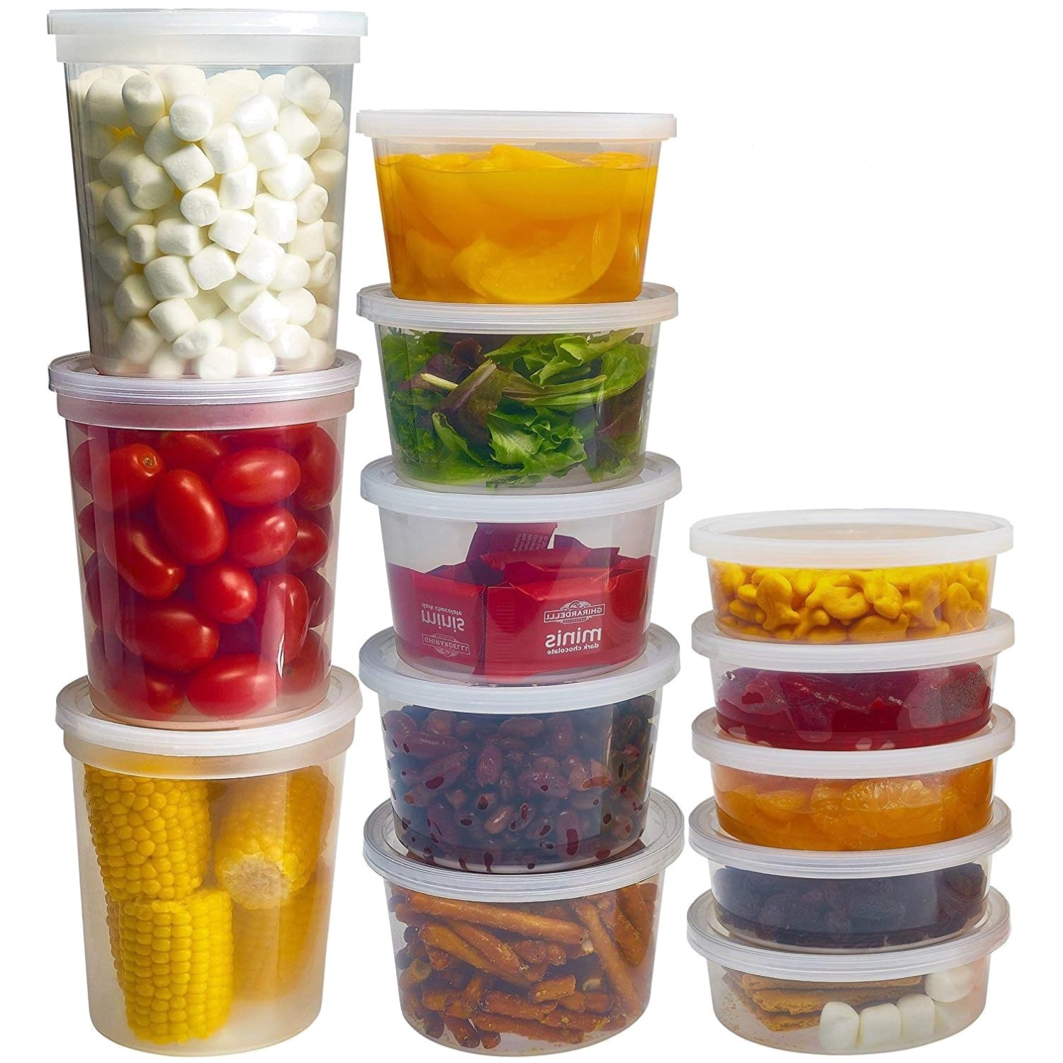 Airtight Food Storage Containers – 70 Sets Mix Sizes