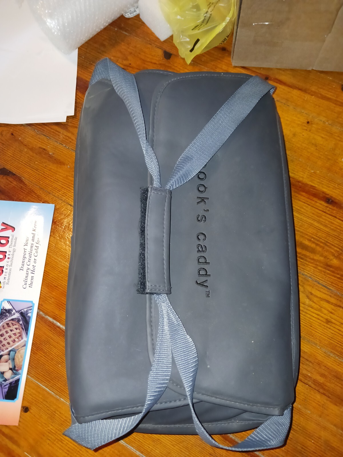 Fire N Ice Cooks Caddy Dark Gray hot and cold food storage for travel.