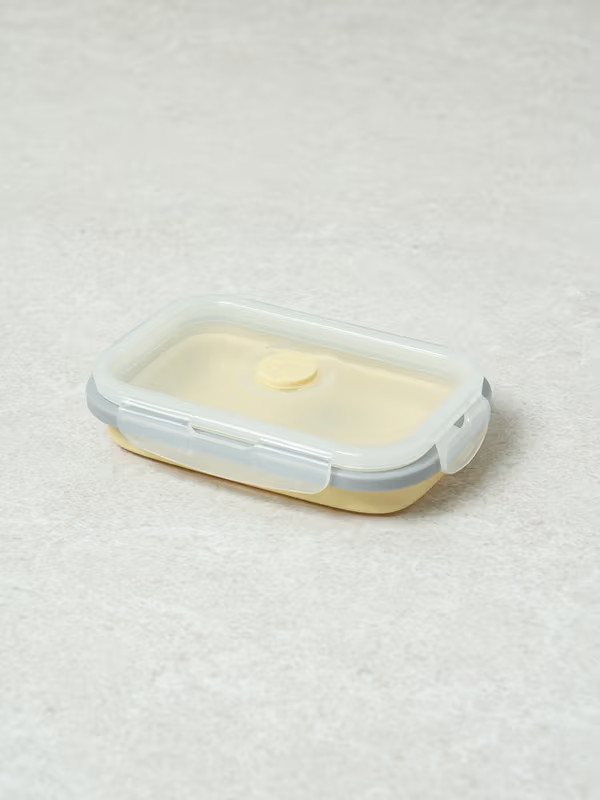 Collapsible Silicone Food Storage Containers Set of 3 – 350ml 500ml 1250ml
