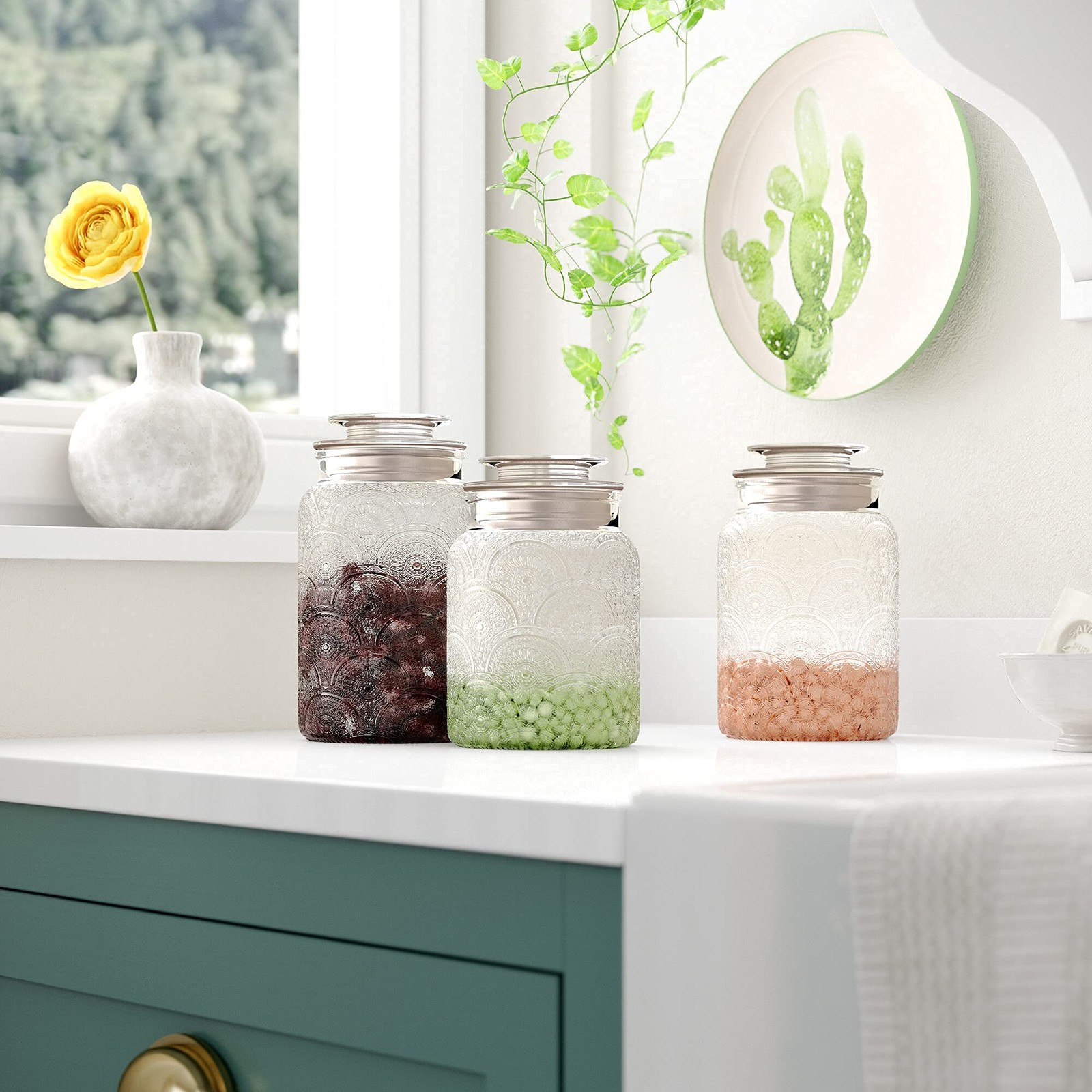 Le’raze Food Storage Containers with Airtight Lids – Retro krx77, krx77