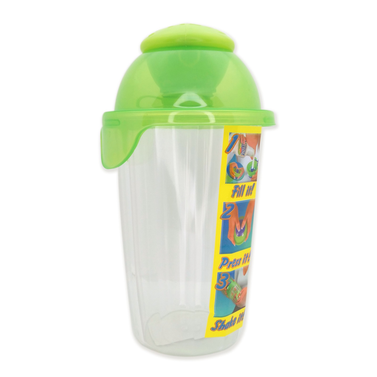 Clear Salad Blaster 26oz Cup Salad to Go Stores 2oz of Dressing Portion Control