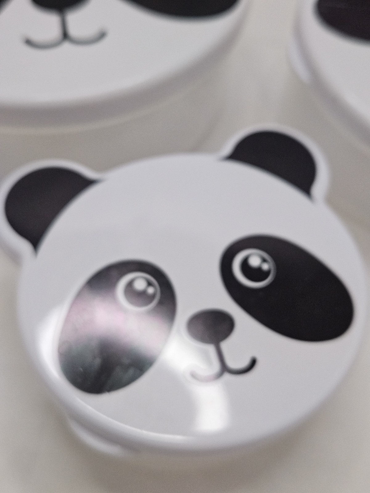 Cute Panda Kids Snack Box Set Nesting Lunch Food Storage Containers Stacking 3pc