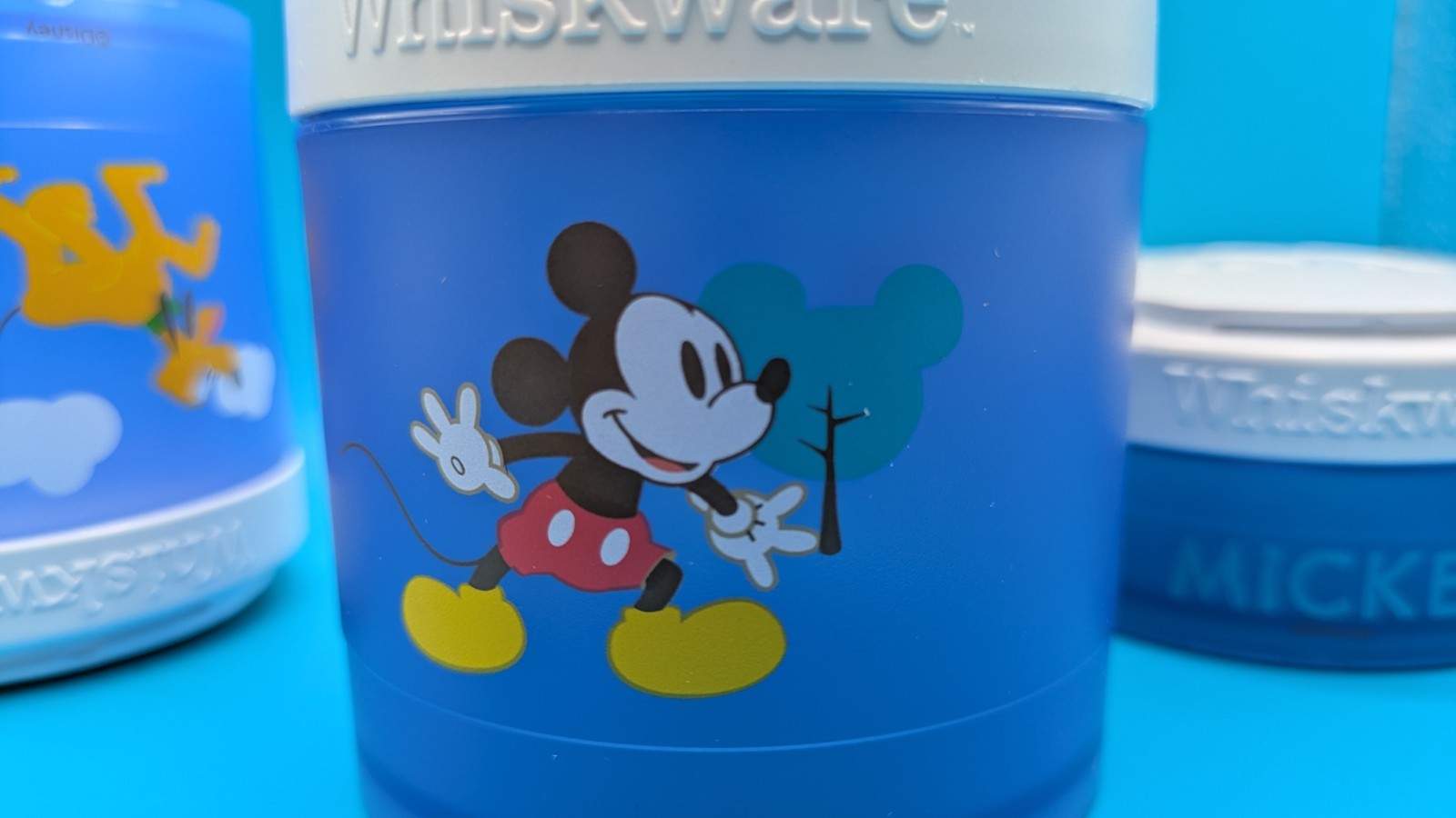 Whiskware Disney Mickey Pluto Stackable Snack Pack Containers