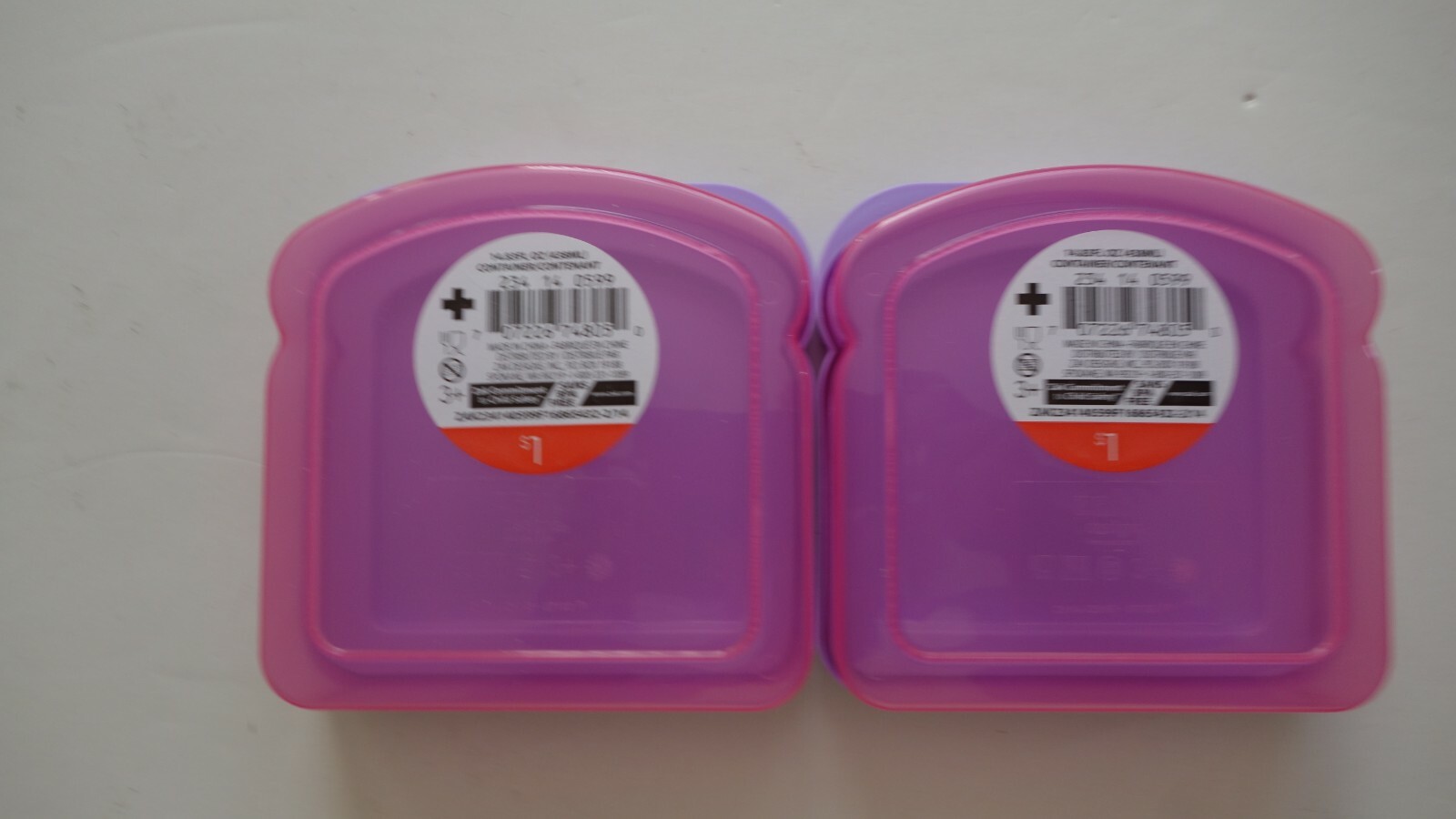 Disney Ready to be a Princess 14.83 FL OZ Food CONTAINER for 3+ Year/ Set of 2